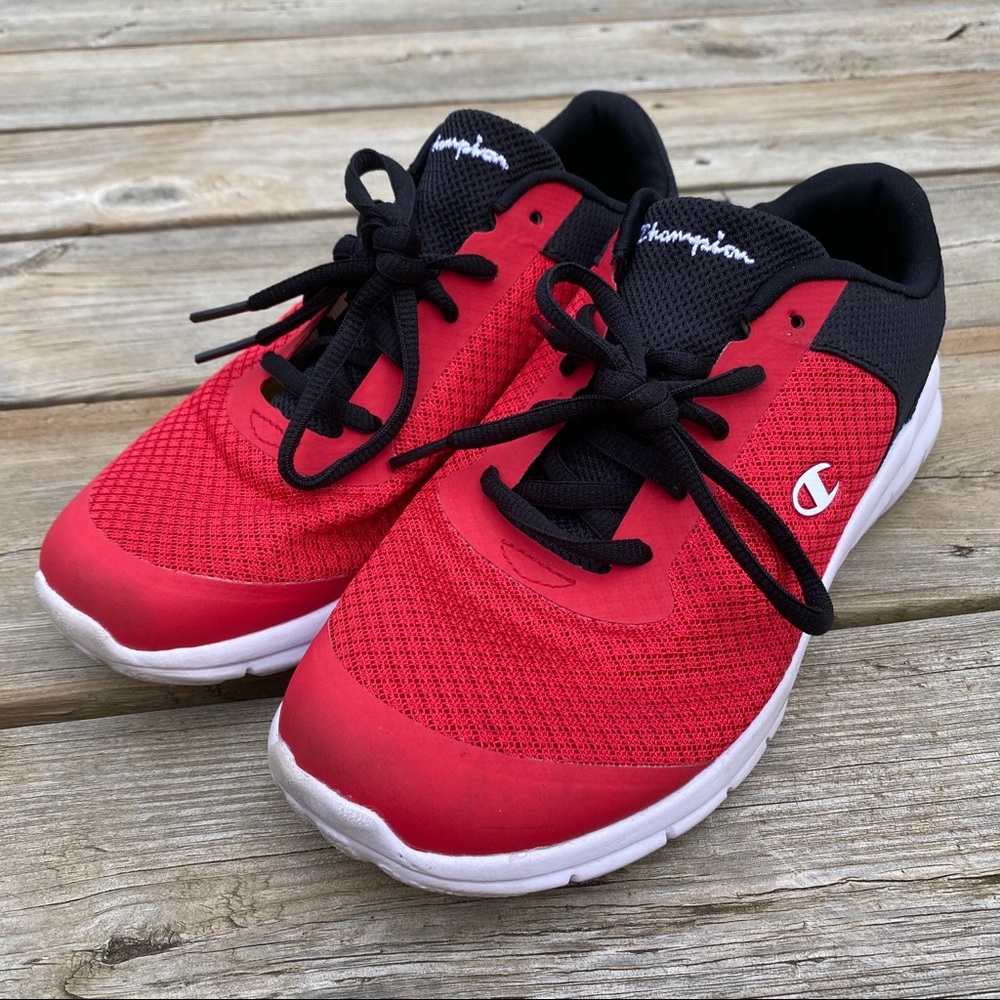 Women’s Red Champion Running Shoes